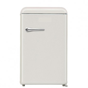 Frigorifero albergo monoporta da tavolo Akai beige. Frigoriferi sottotavolo vintage 130 litri con freezer congelatore, ideale per gli hotel e nei camper.