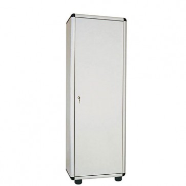 Armadietto in pvc sporco pulito un posto, armadio 1 anta con serratura. Armadietti spogliatoio Haccp sicurezza per i vestiti, dimensioni 59x39x175h cm.