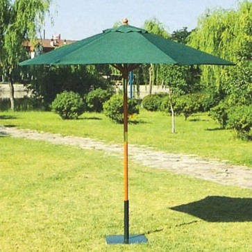 Ombrellone da giardino in legno tondo. Ombrelloni da terrazzo, ideali anche per il balcone e tavolo esterno.