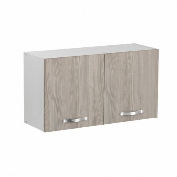 Mobile pensile sopracappa per cucina componibile. Mobili pensili per cucine componibili con anta olmo 90 cm, dimensioni 49x90x32 cm.