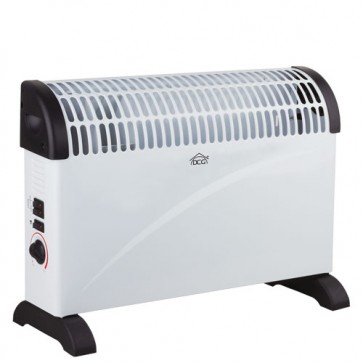 Termoconvettore stufa elettrico 2000 watt a basso consumo energetico. Termoconvettori elettrici con termostato ambiente e dispositivo di spegnimento automatico