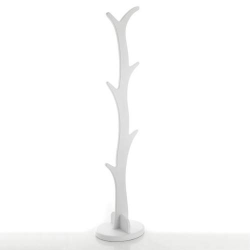 Appendiabiti Da Terra Tomasucci In Mdf Laccato Bianco Opaco Per Casa E Ufficio Attaccapanni Design In Legno Per Un Ingresso Moderno Altezza 165 Cm