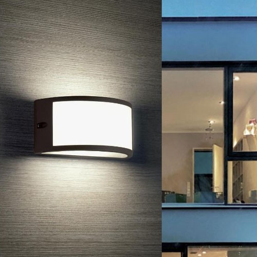 Lampada Da Parete Esterno/Interno - 2 Pezzi IP65 | Bianco, Design Moderno | E27 Max 40W | Per Balconi E Giardini - Foto 2