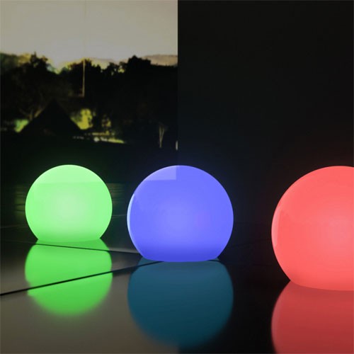 RGB Lampada Solare A Sfera Per Esterni, 30 Cm LED Lampada Solare Con - Foto 12