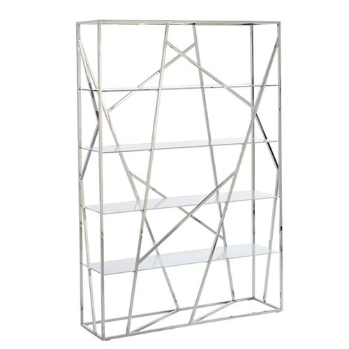 Libreria Design In Acciaio E Vetro Angel Cerda Per Casa E Ufficio Librerie Moderne Bianca