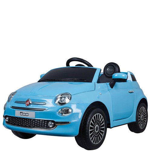 Auto Elettrica Per Bambini Fiat 500 Con Telecomando Macchina Elettriche 12v Un Posto Per Bambino Con Radiocomando