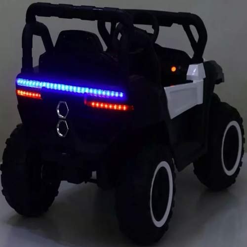 Auto elettrica per bambini jeep 12V con telecomando fuoristrada SUV quad MP3