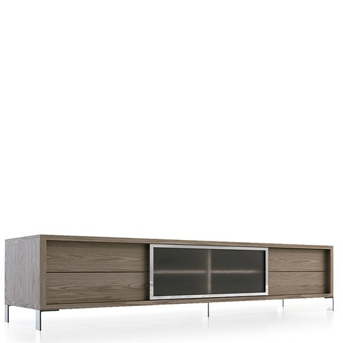 Mobile Porta Tv Angel Cerda In Legno E Ante In Vetro Mobili