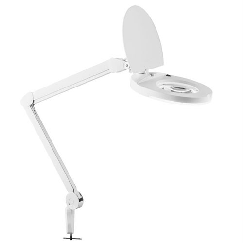 Lampada Fluorescente 22w Con Lente Di Ingrandimento Da Tavolo
