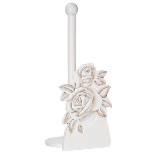 Portarotolo ikea cucina shabby chic in legno, portascottex ...