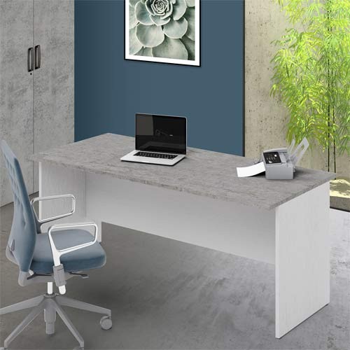 Scrivanie 180 Scrivania ProfonditÃ 80 Scrivania Ufficio Bianca Con