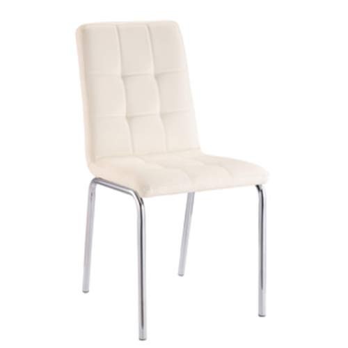 Sedia cucina moderna in pelle sintetica beige, sedie ...