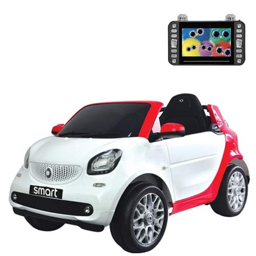 Auto Elettriche Per Bambini Smart Con Batteria 12 Volt Radiocomando E Seduta In Pelle Macchina Elettrica