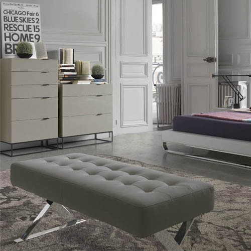 Panca Imbottita In Ecopelle Per Camera Da Letto