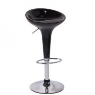 Sgabello Harlan nero