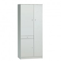 Armadio portascope bianco