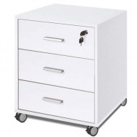 Cassettiera quadrante bianca