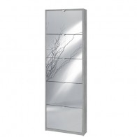 Scarpiera 5 ante specchio