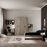 Letto singolo argilla