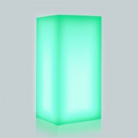 Vaso Cube Top verde