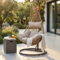 Poltrona pensile tonda