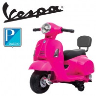 Vespa elettrica rosa
