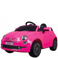 Auto Fiat 500 Rosa