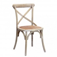 Sedia Cross naturale