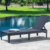 Lettino Jaipur Graphite