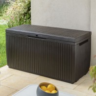 Box Springwood marrone