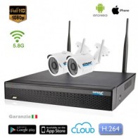 kit 2 telecamere wireless