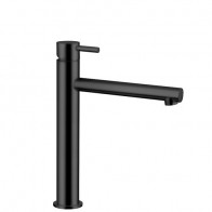 Miscelatore alto lavabo nero