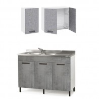 Mobile cucina cemento 120