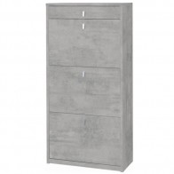 Scarpiera cemento 3 ante