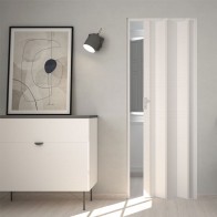 Porta a soffietto Maya bianca