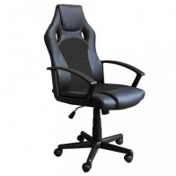 Poltrona Racing nera