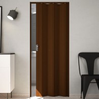 Porta a soffietto Luciana noce