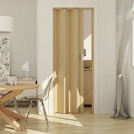 Porta a soffietto Maya cedro