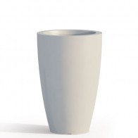 Vaso Prisma round bianco