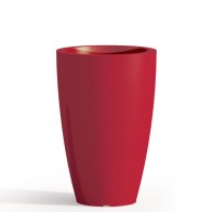 Vaso Prisma round rosso