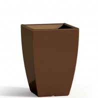 Vaso Prisma square marrone