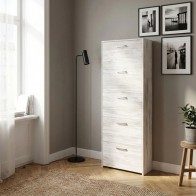 Scarpiera 5 ante bianca