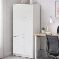 Armadio portascope bianco