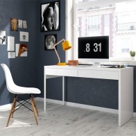 Scrivania touch bianca