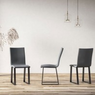 Sedia Baffy grigio