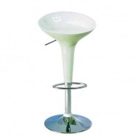 Sgabello Harlan bianco