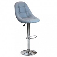 Sgabello Flynn grigio