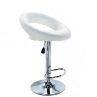 Sgabello Kendal bianco