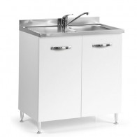 Sottolavello cucina bianco 80