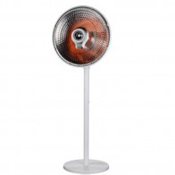 Stufa elettrica a piantana oscillante 1000 watt. Stufe elettriche oscillanti al carbonio, ideale per riscaldare casa.